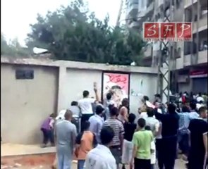 حمص من حملة التنظيف جمعة حماه الديار27-5-2011