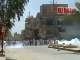 البوكمال اطلاق الرصاص الحي على المتظاهرين 27-5-2011