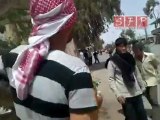 انشقاق شرفاء الجيش السوري في كناكر 15-5-2011