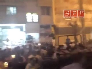 ريف دمشق عربين مظاهرات مسائية الاربعاء 8-6-2011
