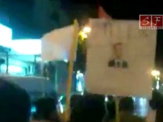 مظاهرة حاشدة مضايا بمشاركة شباب الزبداني 8-6-2011