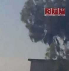 جسر الشغور تحليق المروحيات الشبيحة قرية فريكة 5-6-2011
