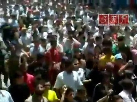 ادلب بنش زحف الحشود جمعة العشائر 10-6-2011