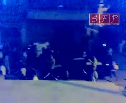 حلب الصاخور مظاهرات ليلية جمعة العشائر 10-6-2011