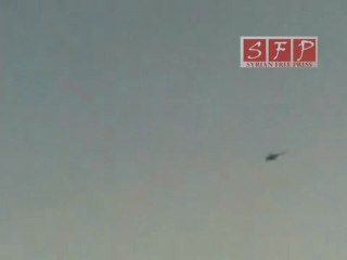 الطيران يقصف معرة النعمان في جمعة العشائر10-6-2011