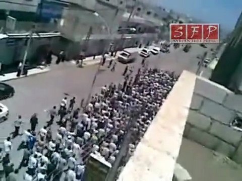 حوران الحراك تشييع الشهيد محمد الحريري الاربعاء 15-6-2011