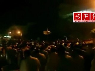 مظاهرات حماة طيبة الإمام مساء الأربعاء 15-6-2011