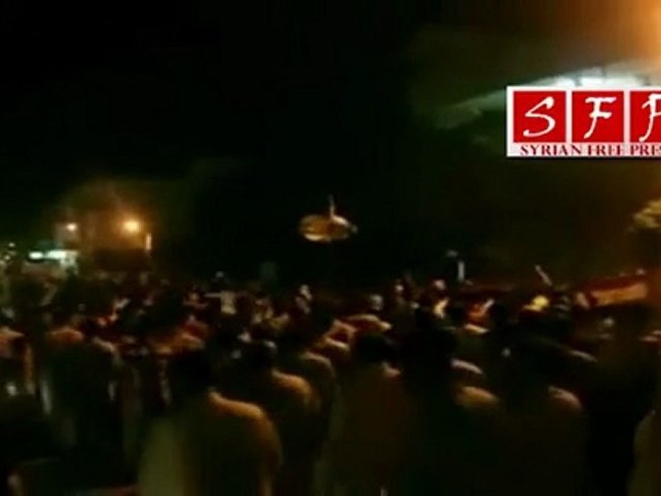 مظاهرات حماة طيبة الإمام مساء الأربعاء 15-6-2011