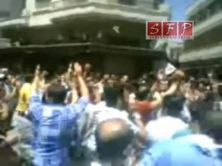 حمص سوق الحشيش مظاهرات واضراب السبت 18 6 2011