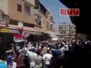 حمص رداً  على خطاب الأسد  في 20-6-2011
