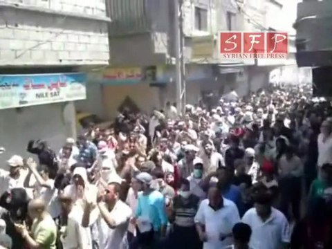 دمشق الحجر الأسود جمعة سقوط الشرعية 24-6-2011