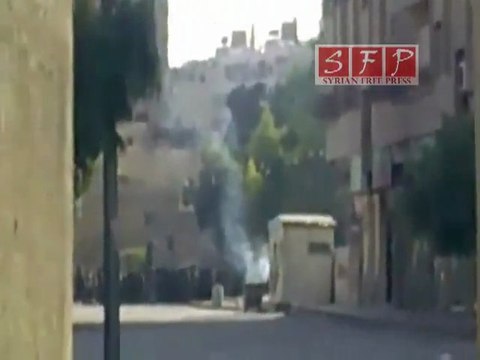 قوات الجيش والأمن تقتحم برزة وتتمركز أمام جامع السلام 24 6 2011