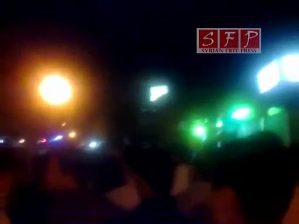 مظاهرات ريف دمشق عربين المسائية 25-6-2011