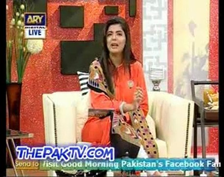 Good Morning Pakistan By Ary Digital - 19th Jan 2012-Prt 1
