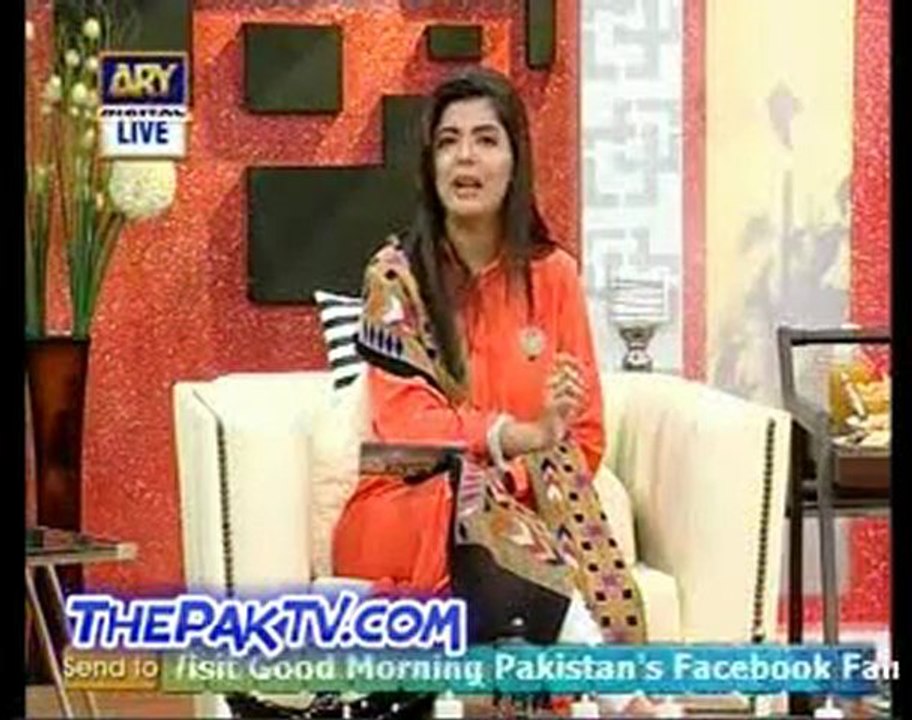 Good Morning Pakistan By Ary Digital - 19th Jan 2012-Prt 1