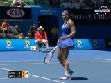 Serena ısınıyor