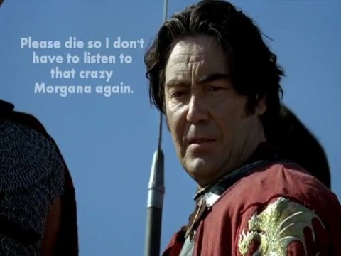 Can Arthur win both the battle and Merlin's heart?