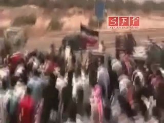 حمص تشييع الشهيدين ضياء النجار وغسان سلقيني 2-7-2011