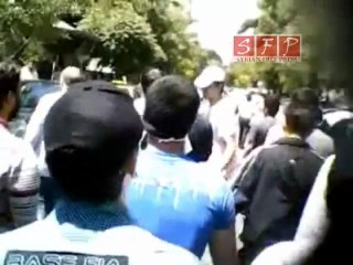 مظاهرة جامع المنصور - الميدان - دمشق 01-07-2011