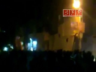 ريف دمشق حرستا مظاهرة مسائية 3-7-2011