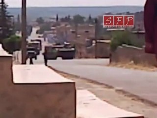 إدلب كفرومة دخول الجيش قرية كفرومة بتاريخ 6-7-2011