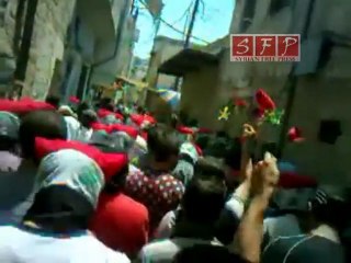 مظاهرة جبلة في جمعة لا للحوار 8-7-2011