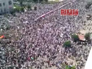 ساحة العاصي بحماه في جمعة لا للحوار 8-7-2011