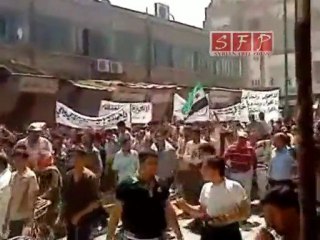 إدلب - معرة النعمان جمعة لا للحوار 8-7-2011