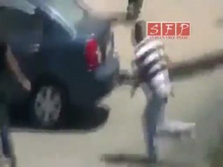 اطلاق نار مباشر على المتظاهرين دمشق الميدان 8-7-2011