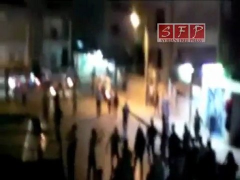 ادلب جامع بلال - مسائية جمعة لا للحوار 8-7-2011