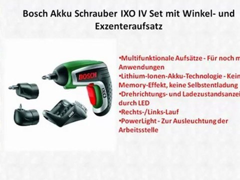 TOP 9 Bosch IXO Vino zu Kaufen