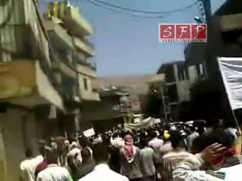 مظاهرة الزبداني - ريف دمشق جمعة لا للحوار 08 07-2011