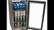 EdgeStar 84 Can Outdoor Beverage Refrigerator - Stainless Steel with Glass Door