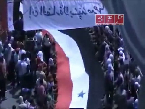 اللاذقية - حي الرمل مظاهرات رفض الحوار 10-7-2011