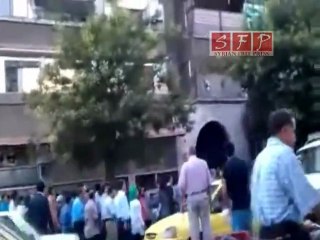 ‫مظاهرة مثقفي دمشق في كورنيش الميدان 13-7-2011