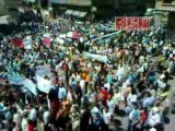 مظاهرة جمعة اسرى الحرية حمص الخالدية تطالب بالمعتقلين و أولهم طل الملوحي 15 7 2011