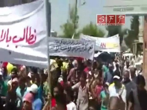 عامودا - مظاهرة جمعة أسرى الحرية 15-7-2011