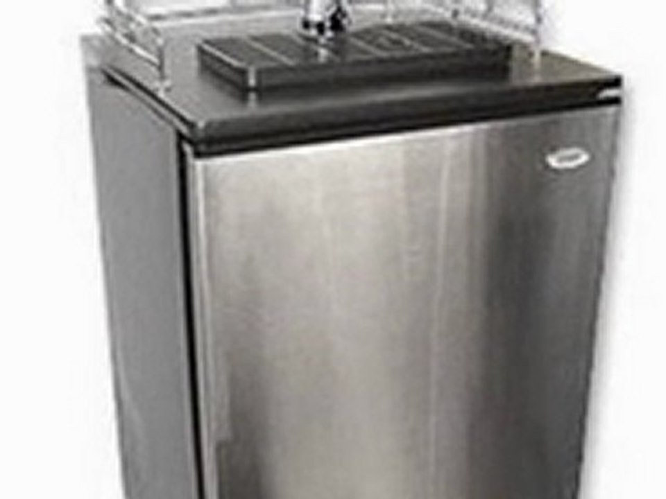 Haier HBF05EBSS2 Dual Faucet Kegerator Stainless Steel Door video