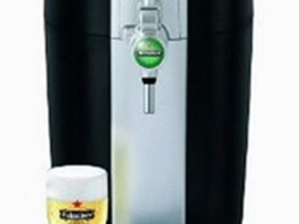 Krups C75 -Tap System with Heineken DraughtKeg Technology