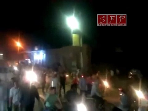 دير الزور الميادين مظاهرة مسائية 20-7-2011