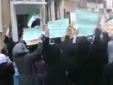 فري برس   حمص حي جورة الشياح مظاهرة للحرائر 4 12 2011