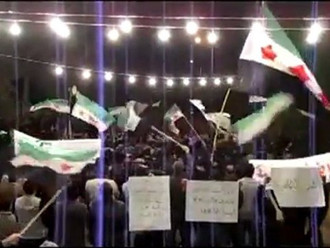 فري برس حمص مسائية الانشاءات جنة جنة غالي يا وطنا 4 12 2011