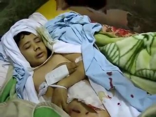 فري برس   الشهيد الطفل ايوب محمد الفندي حمص دير بعلبة