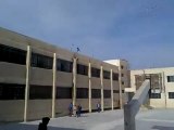 فري برس   حماة رفع علم الاستقلال فوق مدرسة عثمان الحوراني 5 12 2011