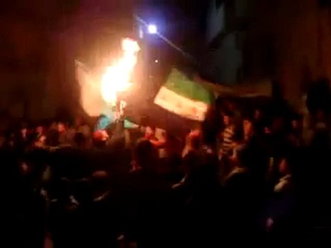 فري برس حماة مظاهرة أحرار حي الفراية 5 12 2011