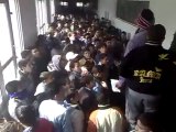 فري برس   حماة مظاهرة طلابية في ثانوية عثمان حوراني تطالب برحيل الأسد 5 12 2011