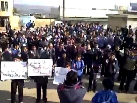 فري برس حماه بلدة خطاب طلابية 05 12 2011