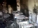 فري برس   حمص كرم الزيتون اثار القصف الاسدي 5 12 2011 ج3