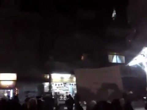 فري برس ريف دمشق حرستا أمسية الاثنين رغم الحصار الامني 5 12 2011