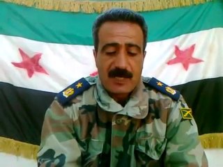 فري برس   الحراك انشقاق المقدم البطل محمد خير صالح الحربات